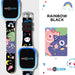 Rainbow Black Strap